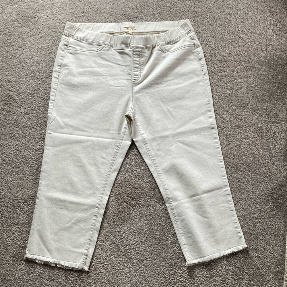 Eileen Fisher Beige Capri